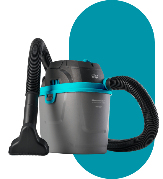 Aspirador de Pó e Água WAP GTW Compact 1400W