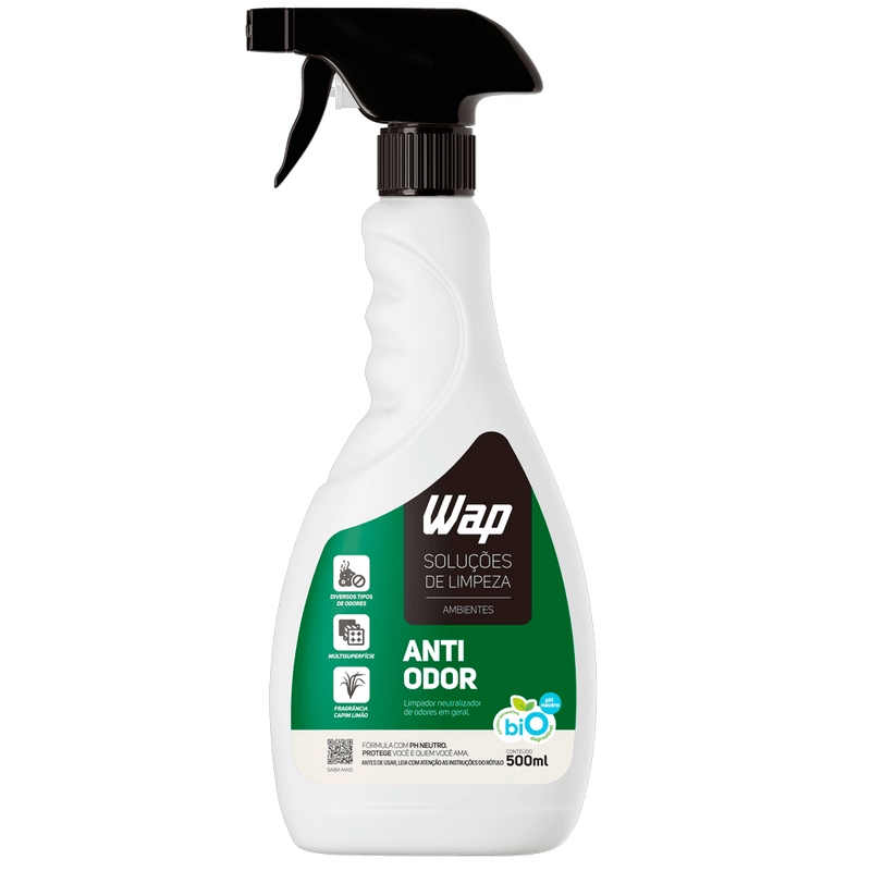 Eliminador de Odores e Higienizador 500ML WAP Anti Odor