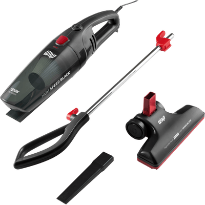 Aspirador de Pó Vertical 2 em 1 1300W WAP High Speed Black