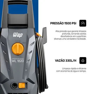 Desobstruidora de Alta Pressão 1400W 1500PSI WAP WL 1820 Ultra