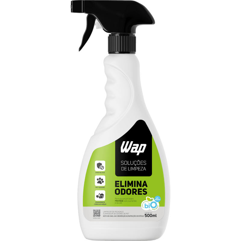 Eliminador de Odores e Limpador de Pegadas 500mL WAP Elimina Odores