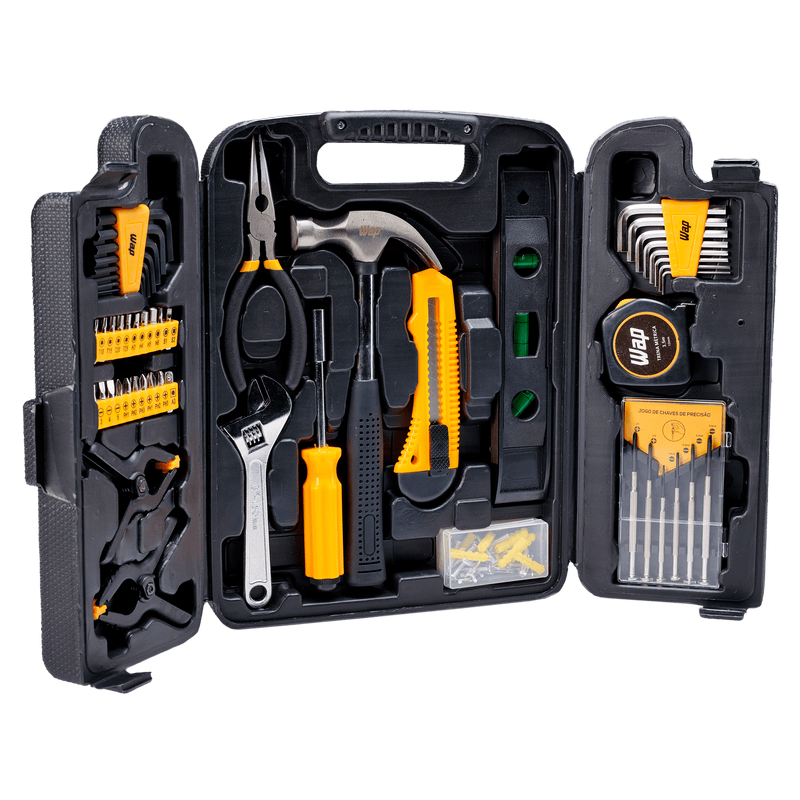 Kit de Ferramentas com 132 peças WAP MKF132