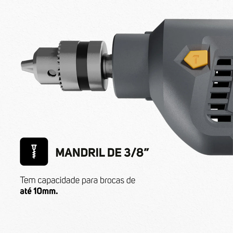 Parafusadeira e Furadeira de Impacto WAP WF 700FE