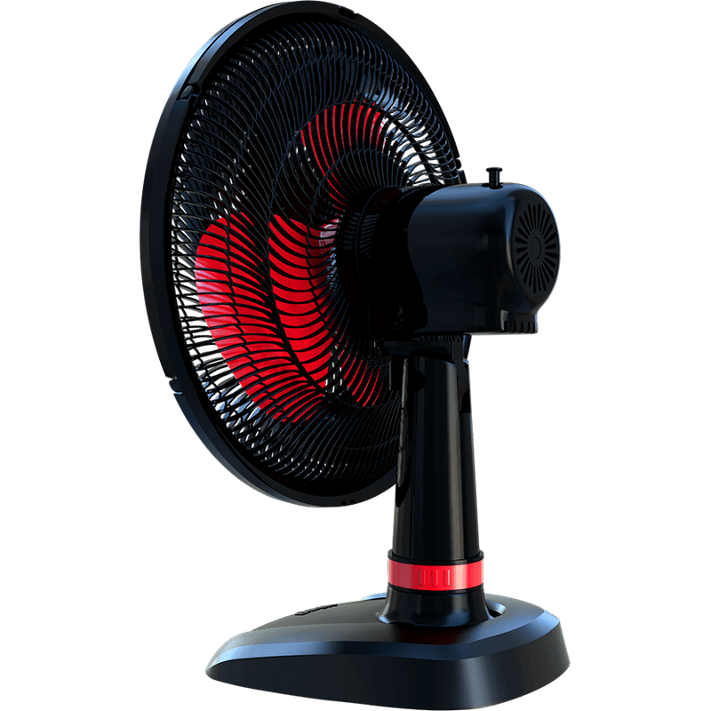 Ventilador 50 cm 3 Pás WAP Rajada Turbo Mesa Vermelho