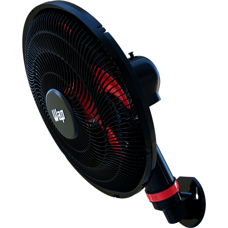 Ventilador 50 cm 5 Pás WAP Rajada Turbo W130 3 em 1 Vermelho